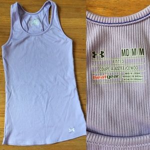 Lilac Under Armor work out tank